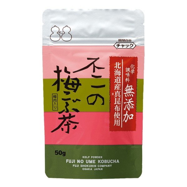 【化学調味料無添加】不二の梅こぶ茶50g