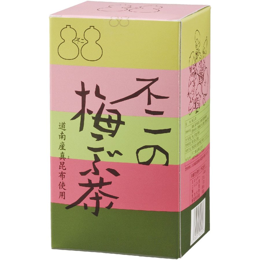 不二の梅こぶ茶1kg箱
