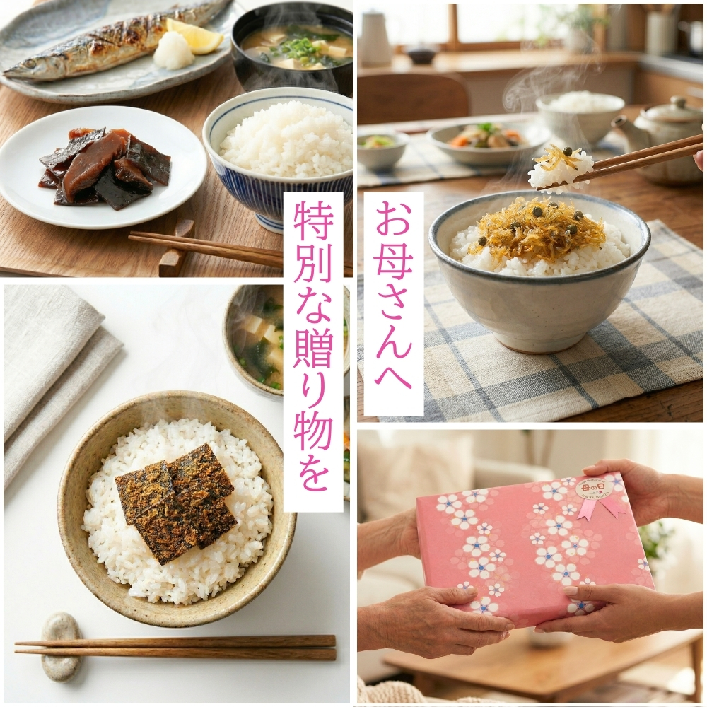 <母の日包装あり>【FJC-30】受賞商品詰合せ(浪花錦 ちりめん山椒 つづれ 椎茸昆布 山椒昆布)